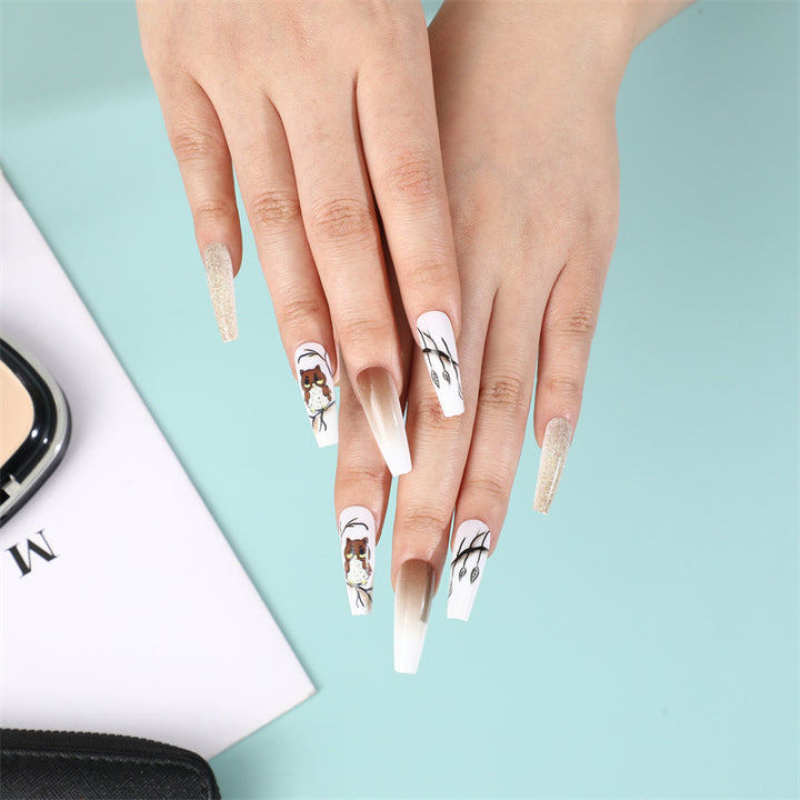 Creative animal design artificial nails Stornfield