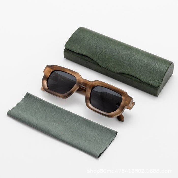 Women's sunglasses in modern geometric design by Stornfield
