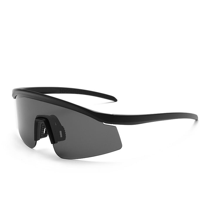 Unisex nan sporty wraparound sunglasses with polarized lenses and non-slip nose pad Stornfield