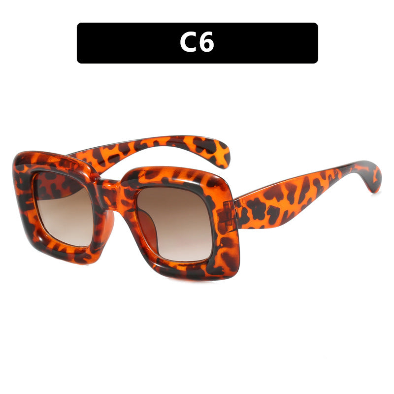 Women stylish square sunglasses with wide frame Stornfield