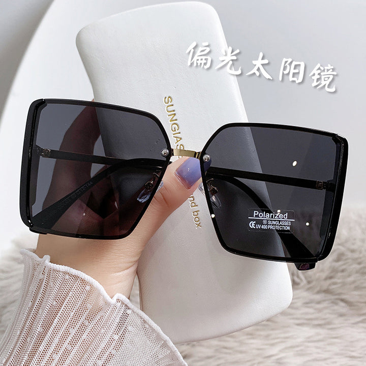 Women's oversized square sunglasses with polarized lenses Stornfield