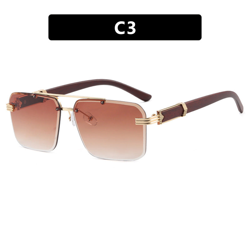 Women's geometric oversized sunglasses with trendy design and luxurious accents Stornfield
