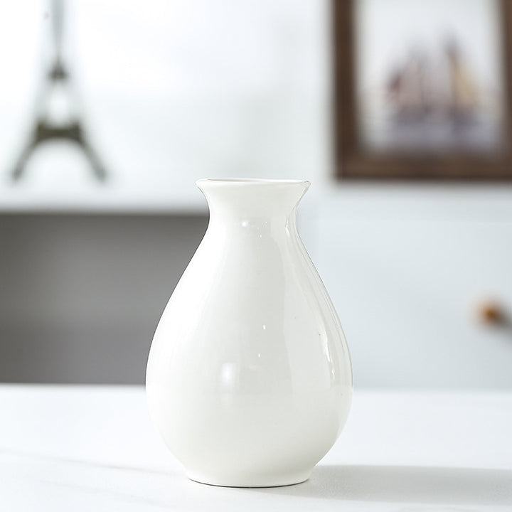 Contemporary Teardrop-Shaped Ceramic Decor Stornfeild