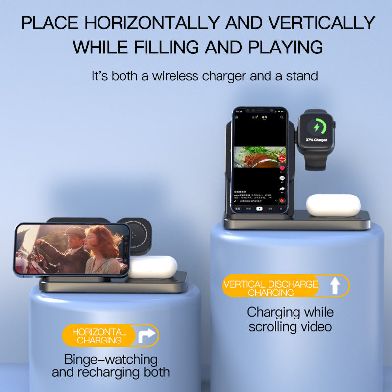 Unisex Wireless Charger with Multiple Connections from Stornfield