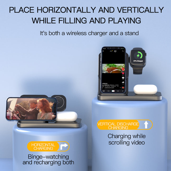 Unisex Wireless Charger with Multiple Connections from Stornfield
