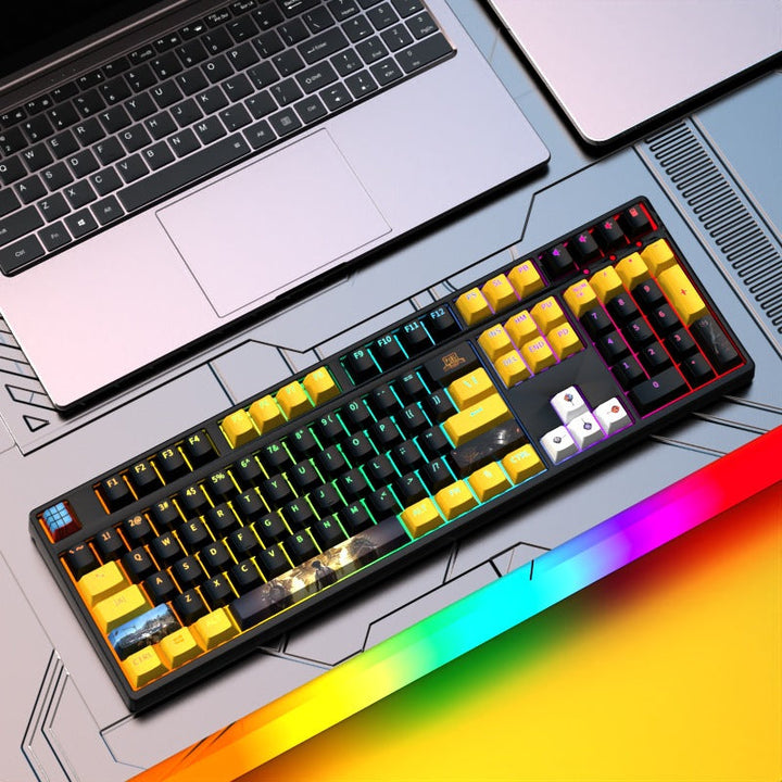 Custom Gaming Keyboard with RGB Backlighting Stornfield
