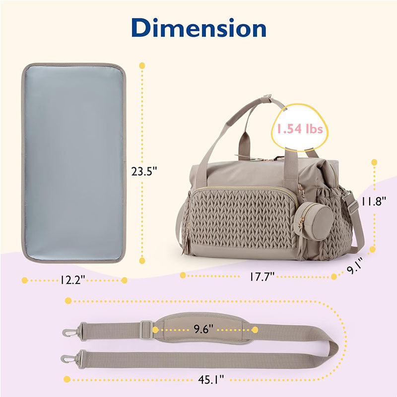 Stylish Multi-Compartment Duffel Bag Stornfield
