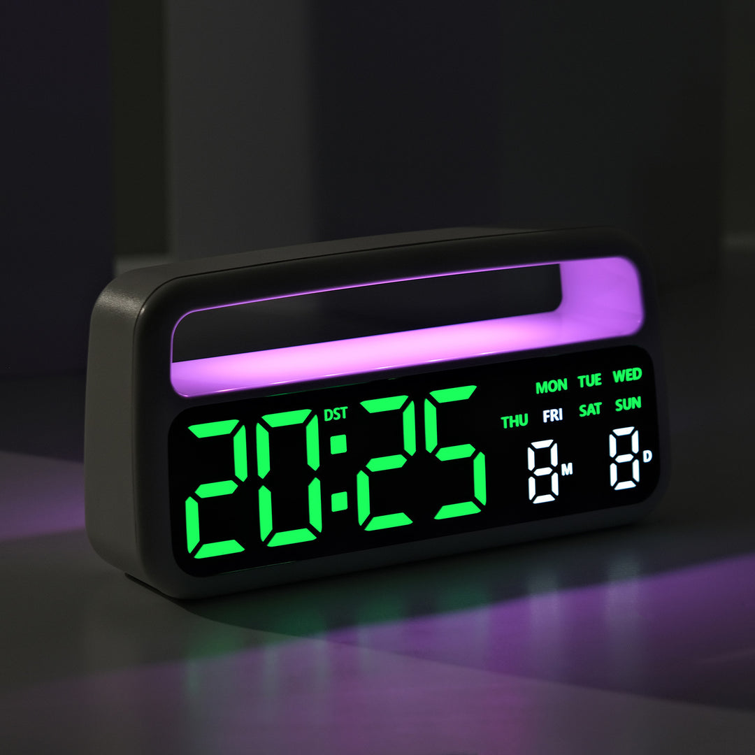 Digital Alarm Clock with Large LED Display and Smart Features Stornfield