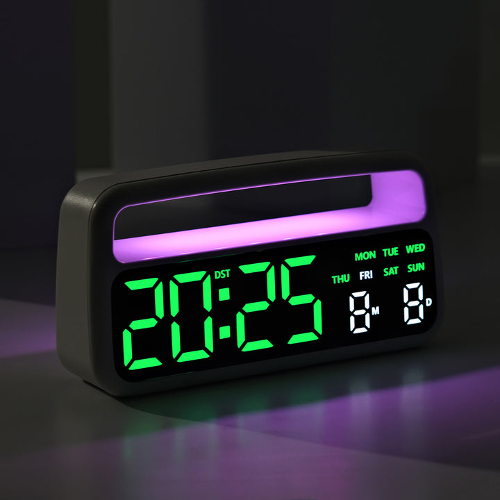 Digital Alarm Clock with Large LED Display and Smart Features Stornfield