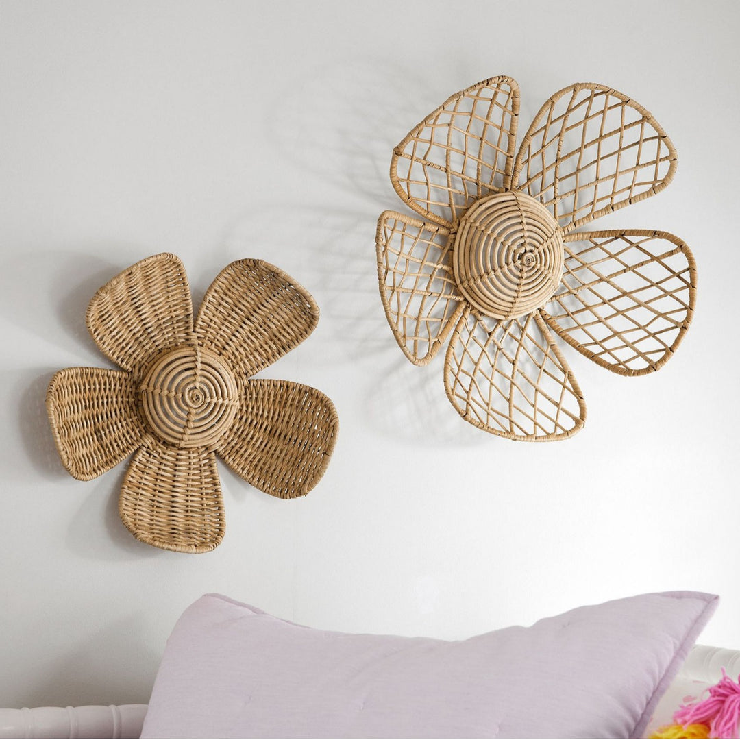 Wall decoration made of braided material Stornfield