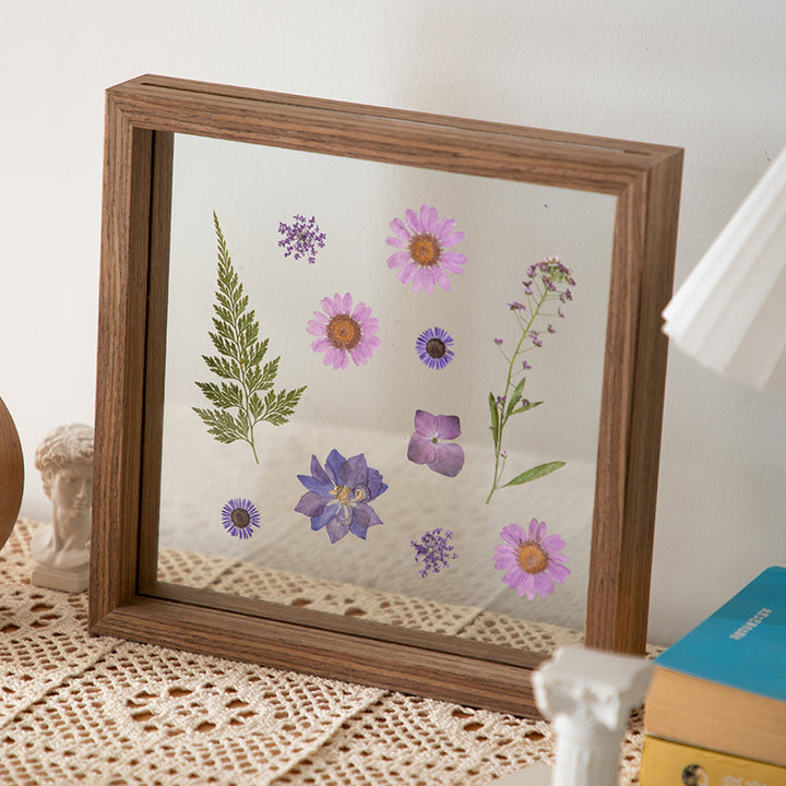 Preserved Floral Shadow Box Art
