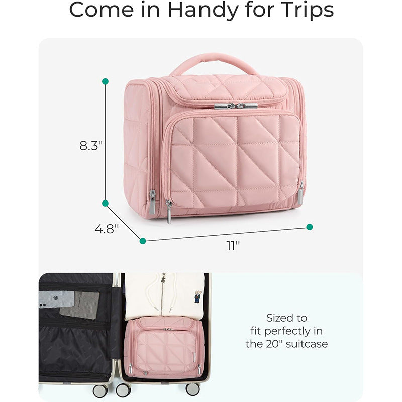High-quality cosmetic organizer bag with removable compartments Stornfield