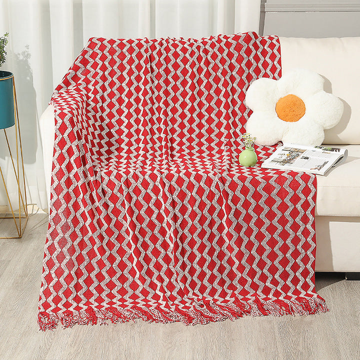 Ladies decorative throw blanket Stornfield