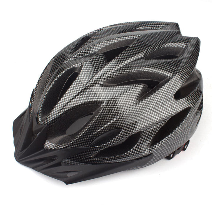 ventilated lightweight road cycling helmet with adjustable visor and micro dial fit Stornfield