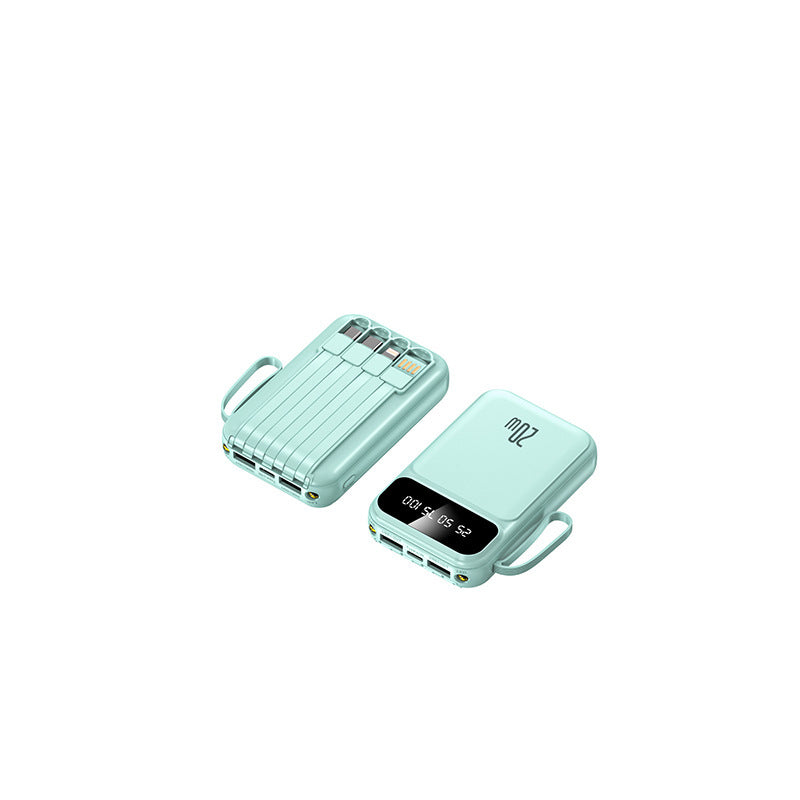 Portable power bank with integrated fast charging function and LCD display Stornfield
