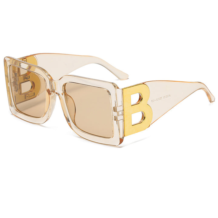 Women Oversized Sunglasses with Decorative Frame Stornfield
