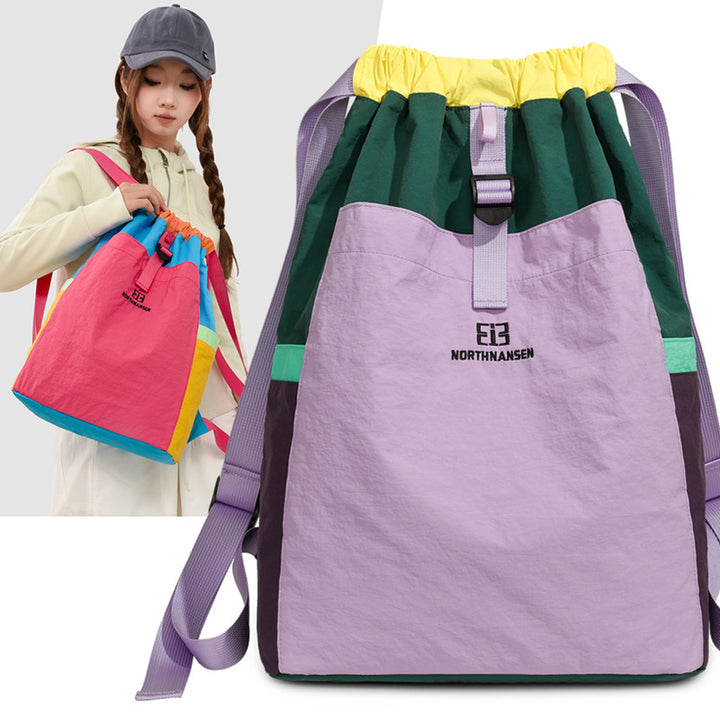 Colorful Drawstring Backpack Stornfield
