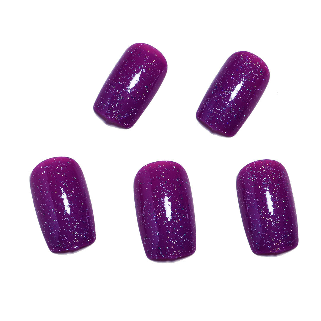 Glittering Gel Nail Tips Stornfield