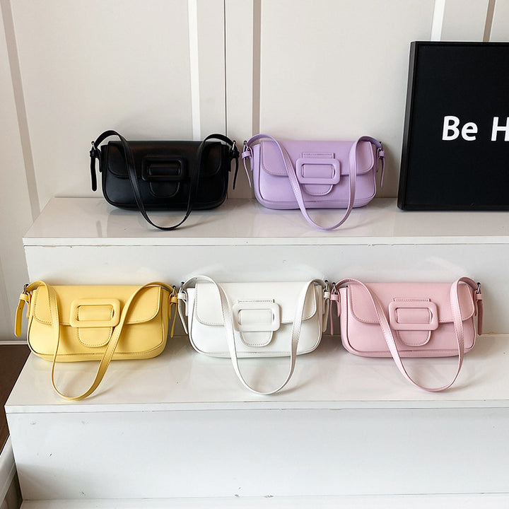 Structured Leather Crossbody Bag Stornfield