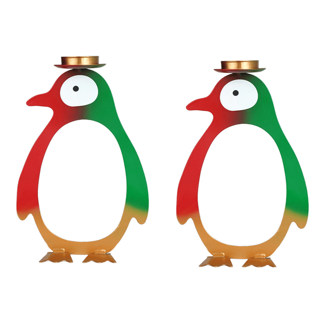 Decorative Penguin Candle Holder