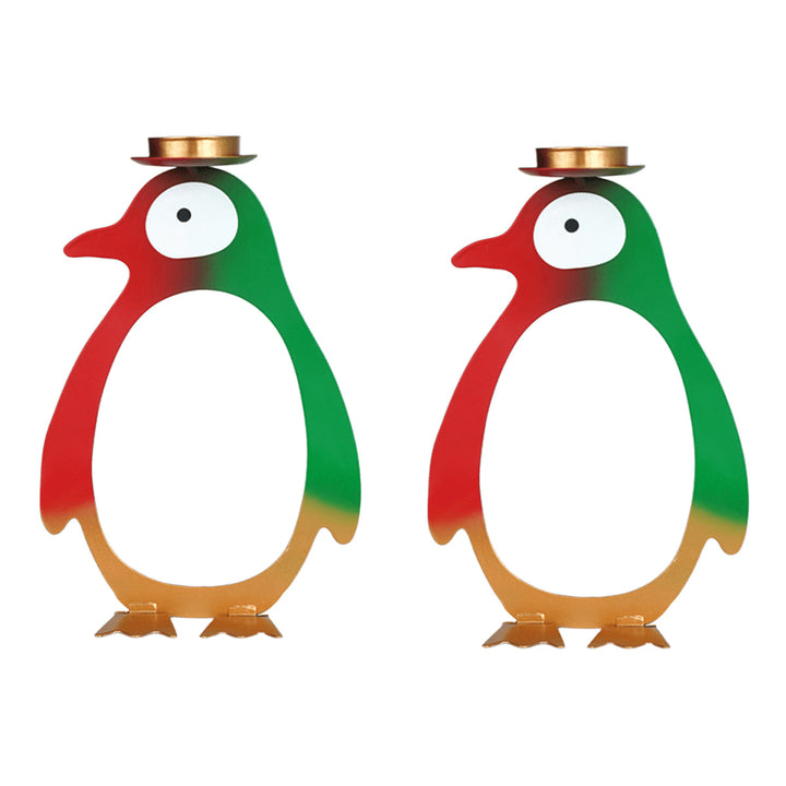 Decorative Penguin Candle Holder