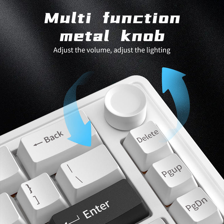 Wireless Mechanical Keyboard with Customizable Backlit Features Stornfield