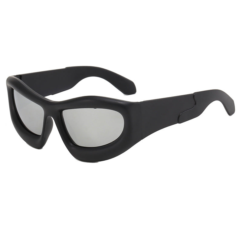 Women's Sporty Sunglasses with Robust, Geometric Frame Design Stornfield