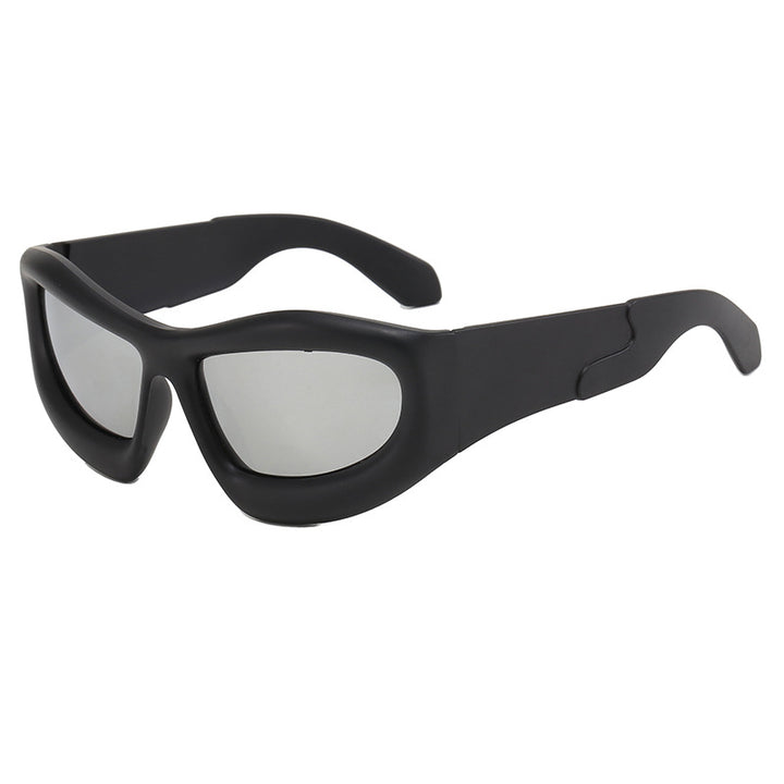 Women's Sporty Sunglasses with Robust, Geometric Frame Design Stornfield