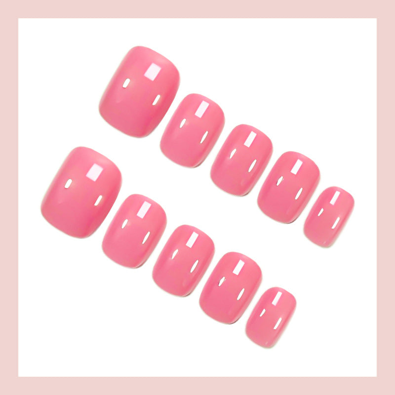 Artificial Nail Set with Elegant High-Gloss Finish Stornfield