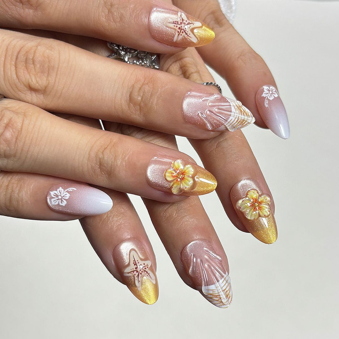Artistic Themed Press-On Nail Collection Stornfield