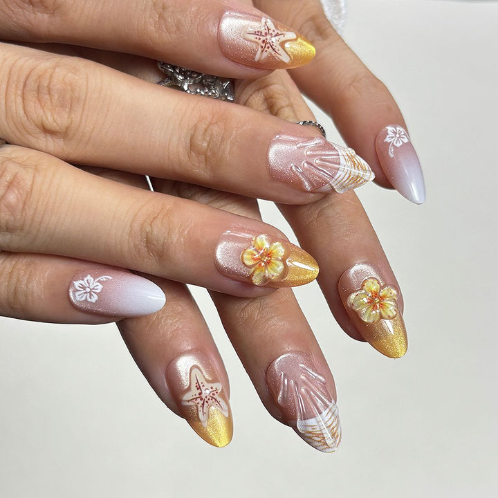 Artistic Themed Press-On Nail Collection Stornfield