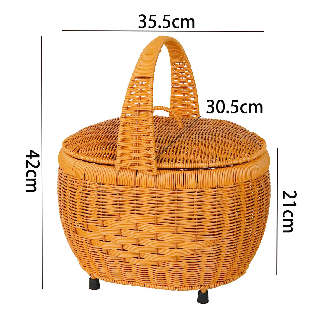 Elegant Woven Storage Basket Stornfield