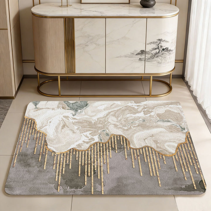 Fun Citrus-Themed Bath Mat Stornfield