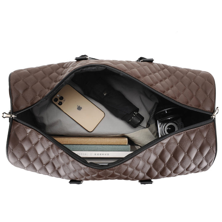 Stylish and Spacious Travel Bag Made of High-Quality Artificial Leather Stornfield