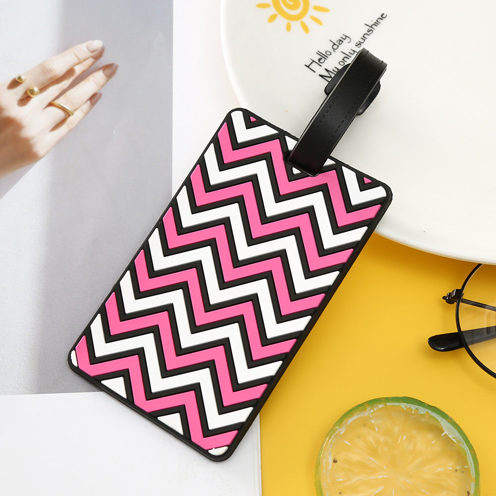 Unisex Chevron Patterned Luggage Tag Stornfield