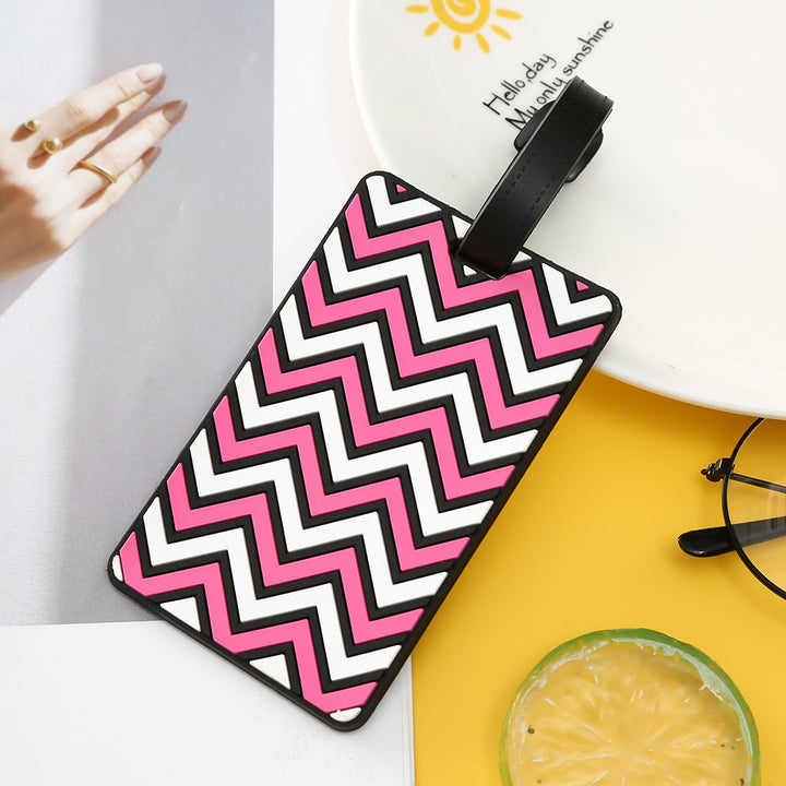 Unisex Chevron Patterned Luggage Tag Stornfield