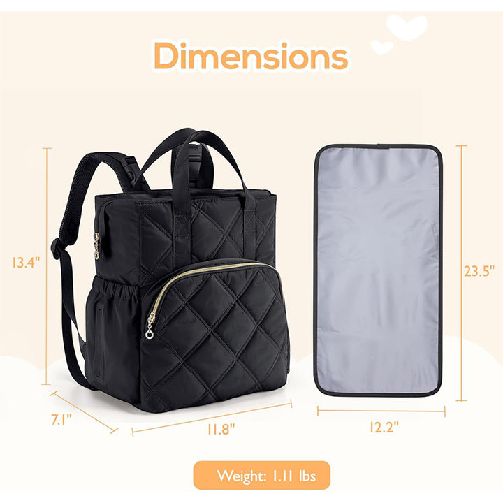 Padded backpack with versatile compartments Stornfield