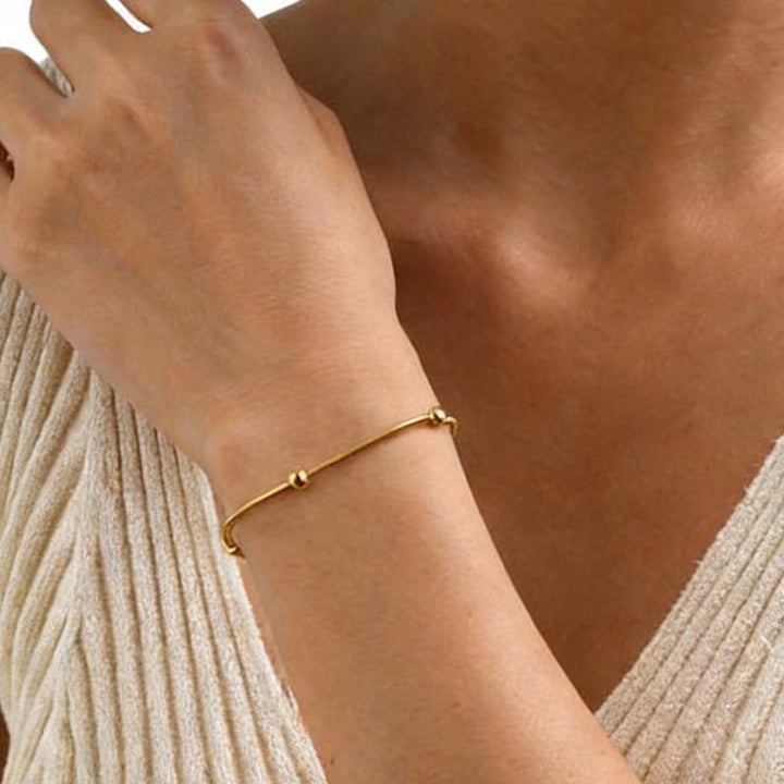 Minimalist Silver Charm Bracelet Stornfield