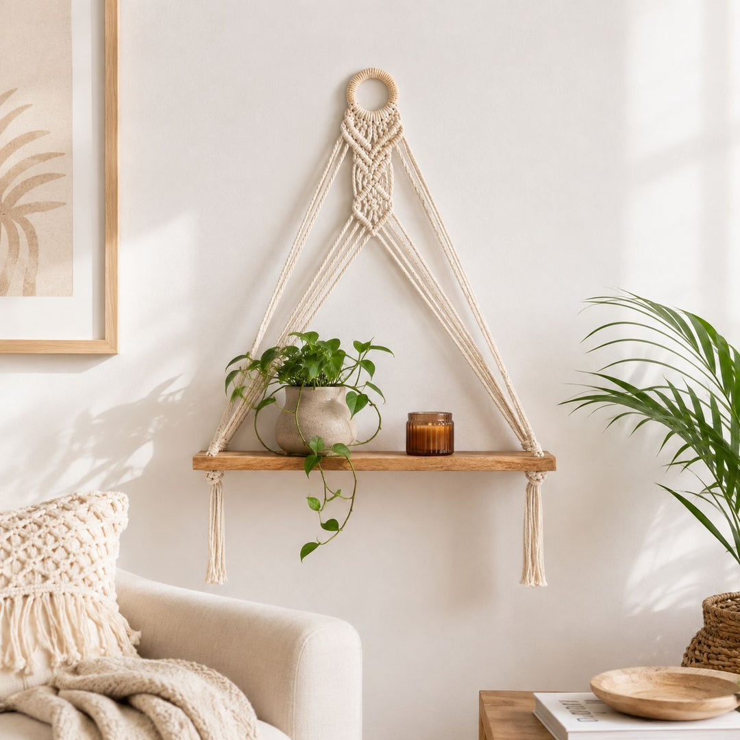 Macrame Wall Shelf Stornfield