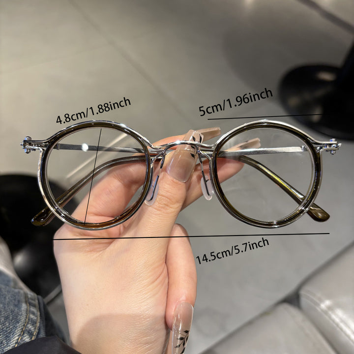 Fashionable Round Frame Glasses Stornfield