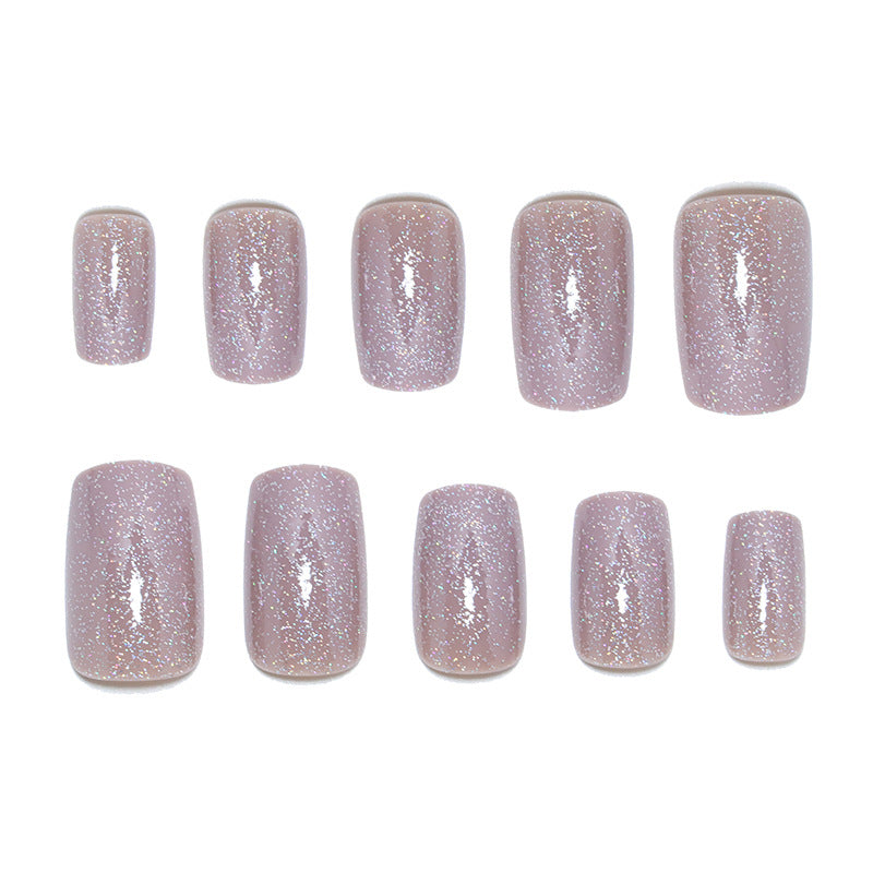 Glamorous Glittering Press-On Nails Stornfield