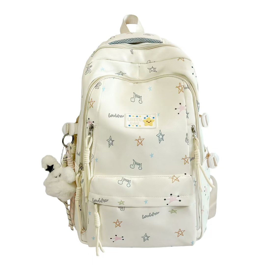 Star-Patterned Multi-Function Backpack Stornfield