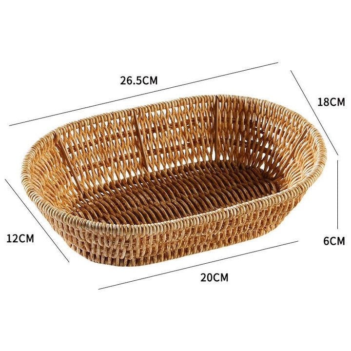 Handwoven Decorative Storage Tray Stornfield