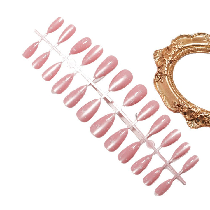 Glossy Almond-Shaped Press-On Nail Tips Stornfield