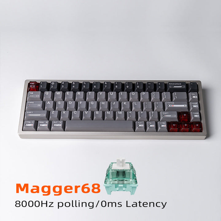 68-Key Mechanical Keyboard with Ultra-Responsive Switches Stornfield