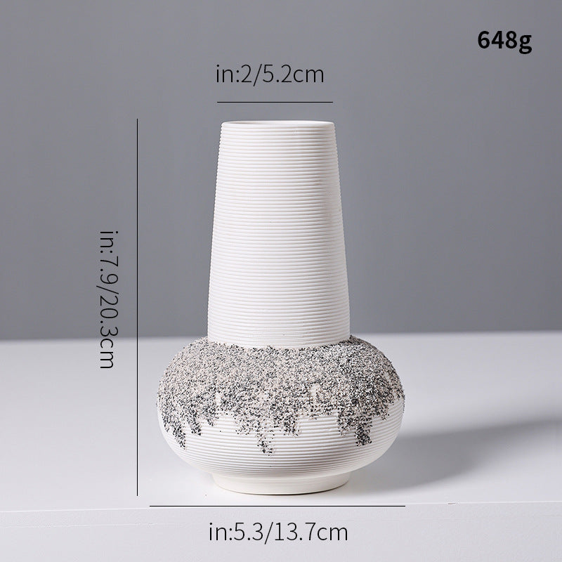 Decorative Textured Ceramic Vase Stornfeild