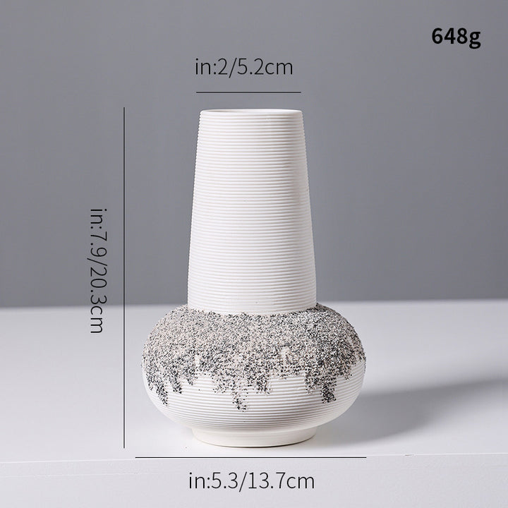Decorative Textured Ceramic Vase Stornfeild
