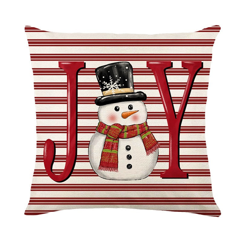 Festive Holiday-Themed Decorative Cushion  1791468583