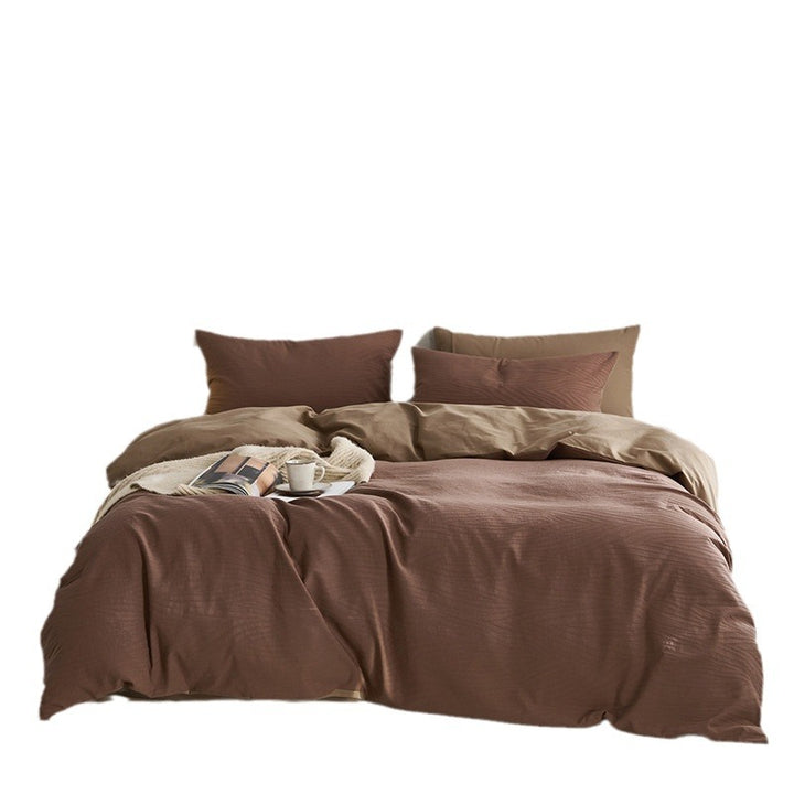 Textured Luxury Duvet Cover Set