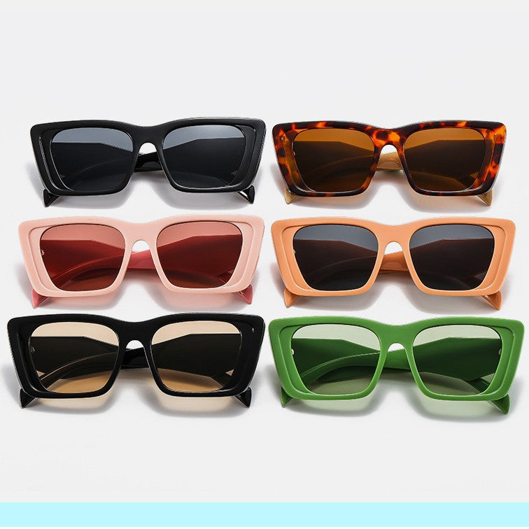 Women's oversized designer sunglasses with futuristic frame Stornfield
